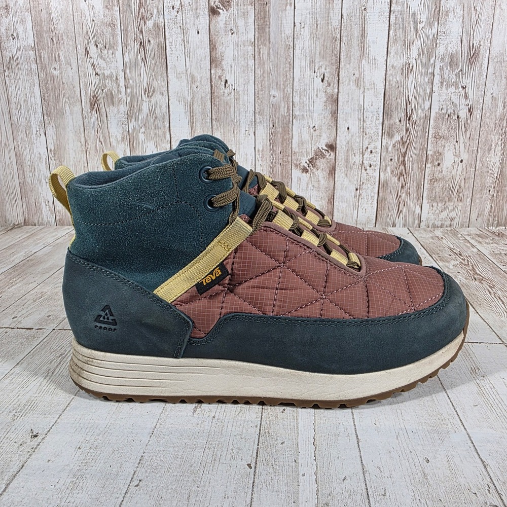 Teva ReEmber Mid Waterproof Boots Balsam Burnt Henna 1134690 Womens 8.5